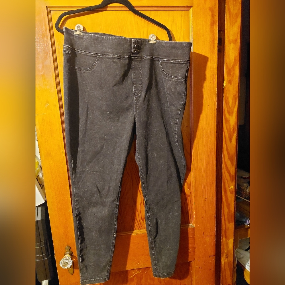 Terra Sky, stretch plus size, stretch material, size 1X